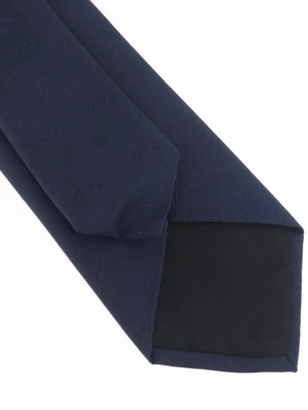 GUCCI Necktie Silk Navy Auth 174148A